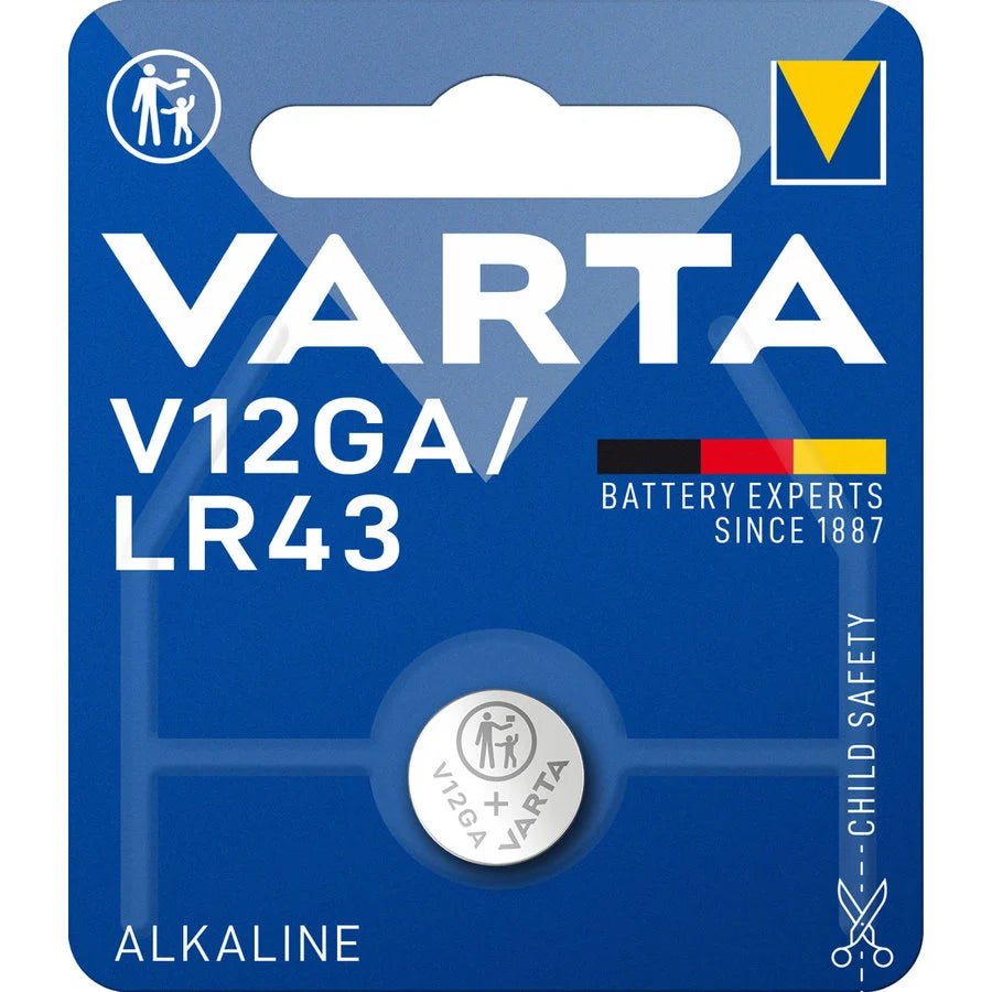🔋 Varta 4278 V12GA / LR43 Alkaline blister 1 - Dutch|Thrift