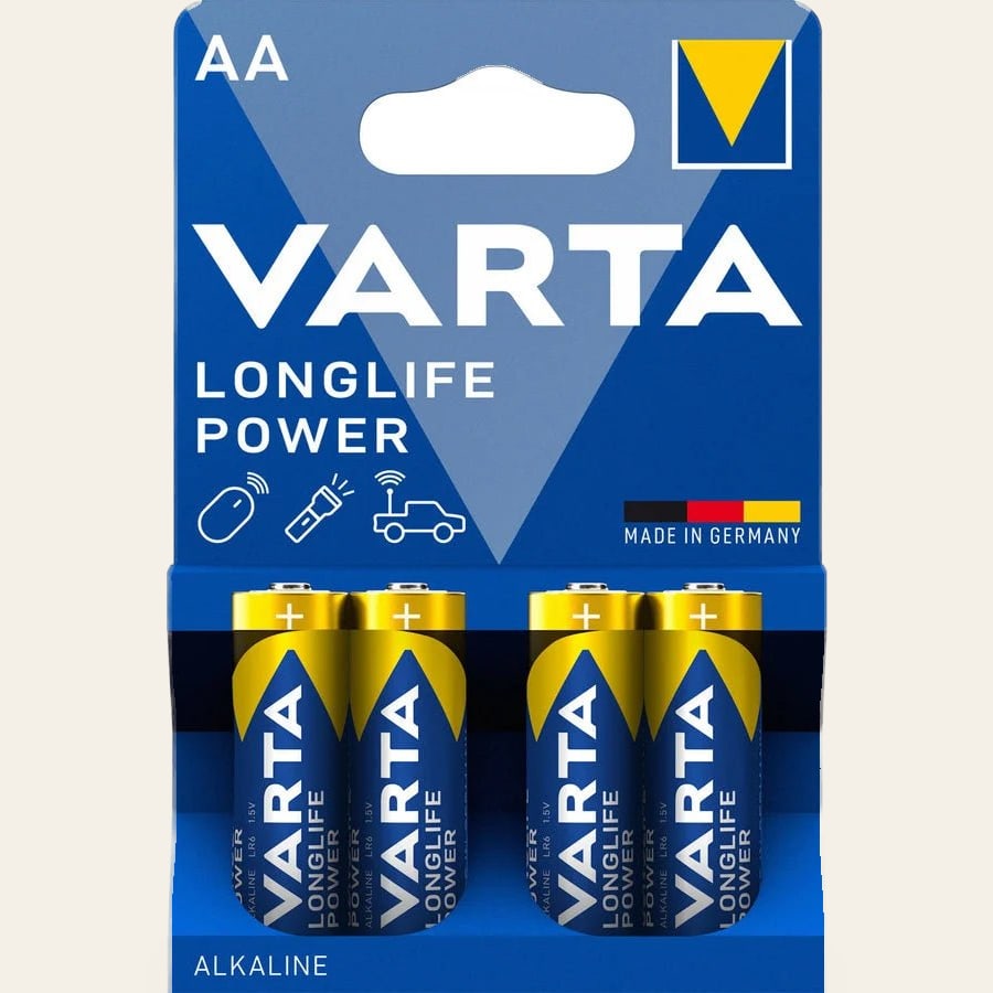 🔋 Varta AA Longlife Power Alkaline blister 4