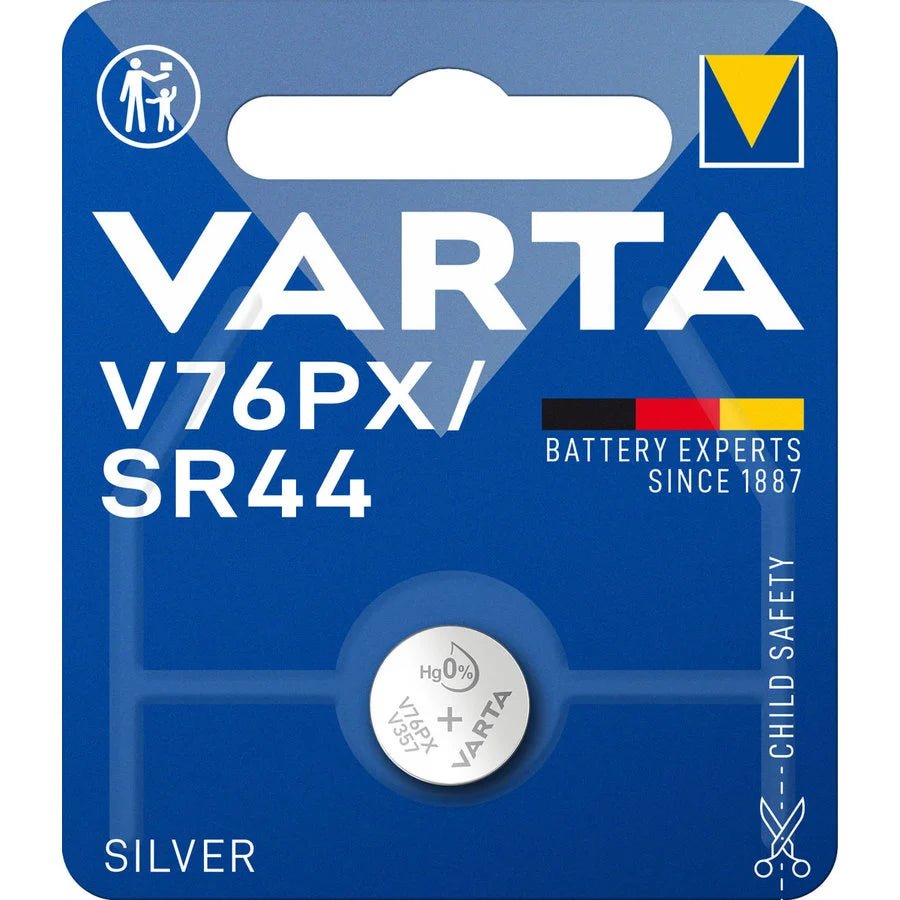 🔋 Varta V76PX / SR44 1,5V Alkaline blister 1 - Dutch|Thrift