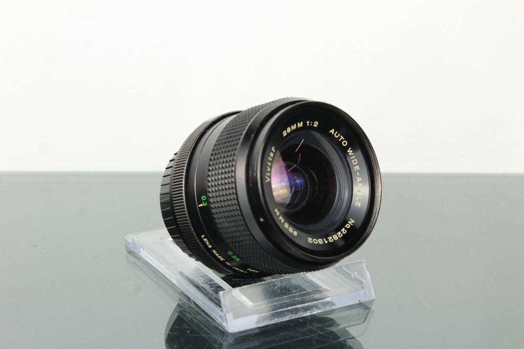 Vivitar 28mm 1:2 Auto Wide - Angle Pentax PK Mount - Dutch|Thrift