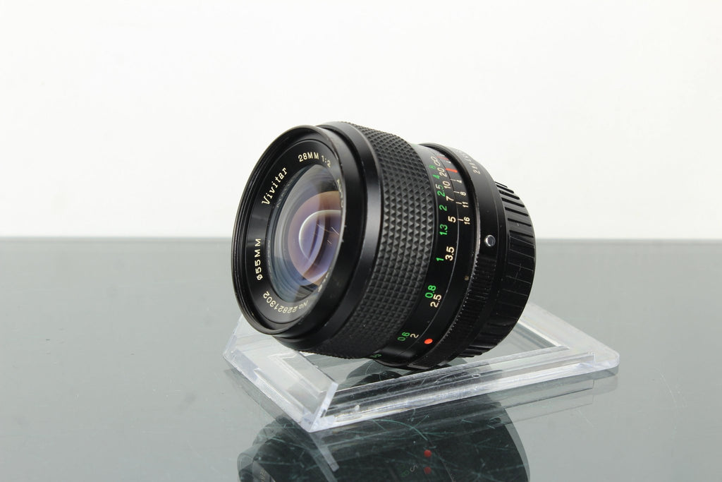 Vivitar 28mm 1:2 Auto Wide - Angle Pentax PK Mount - Dutch|Thrift