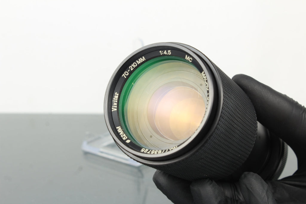 Vivitar 70 - 210mm 1:4.5 MC Macro Focusing Zoom PK - A Mount - Dutch|Thrift