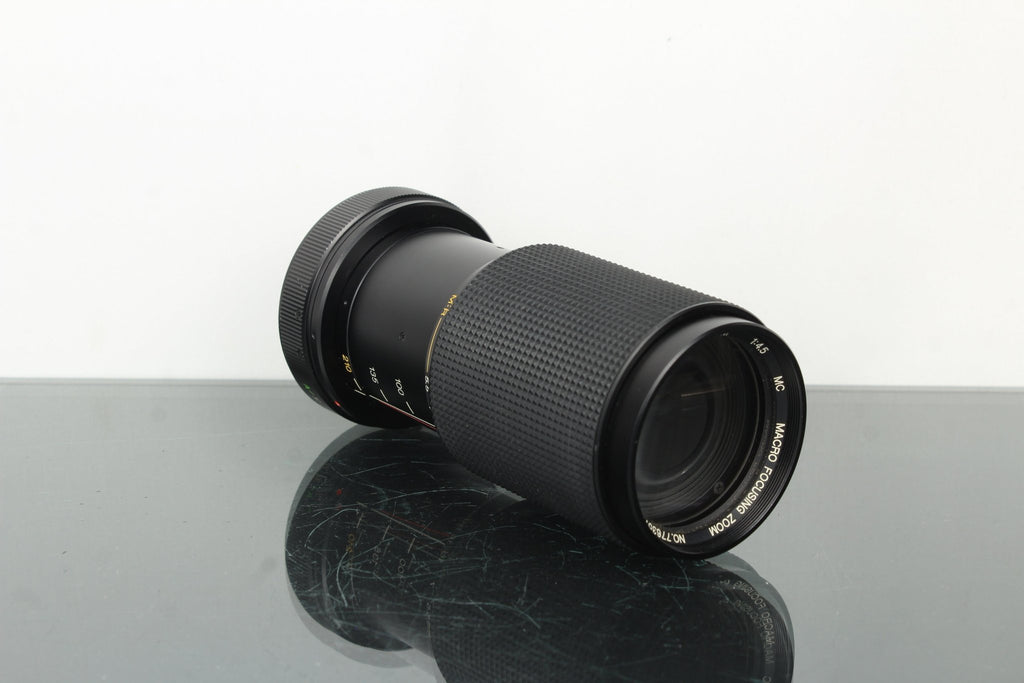 Vivitar 70 - 210mm 1:4.5 MC Macro Focusing Zoom PK - A Mount - Dutch|Thrift