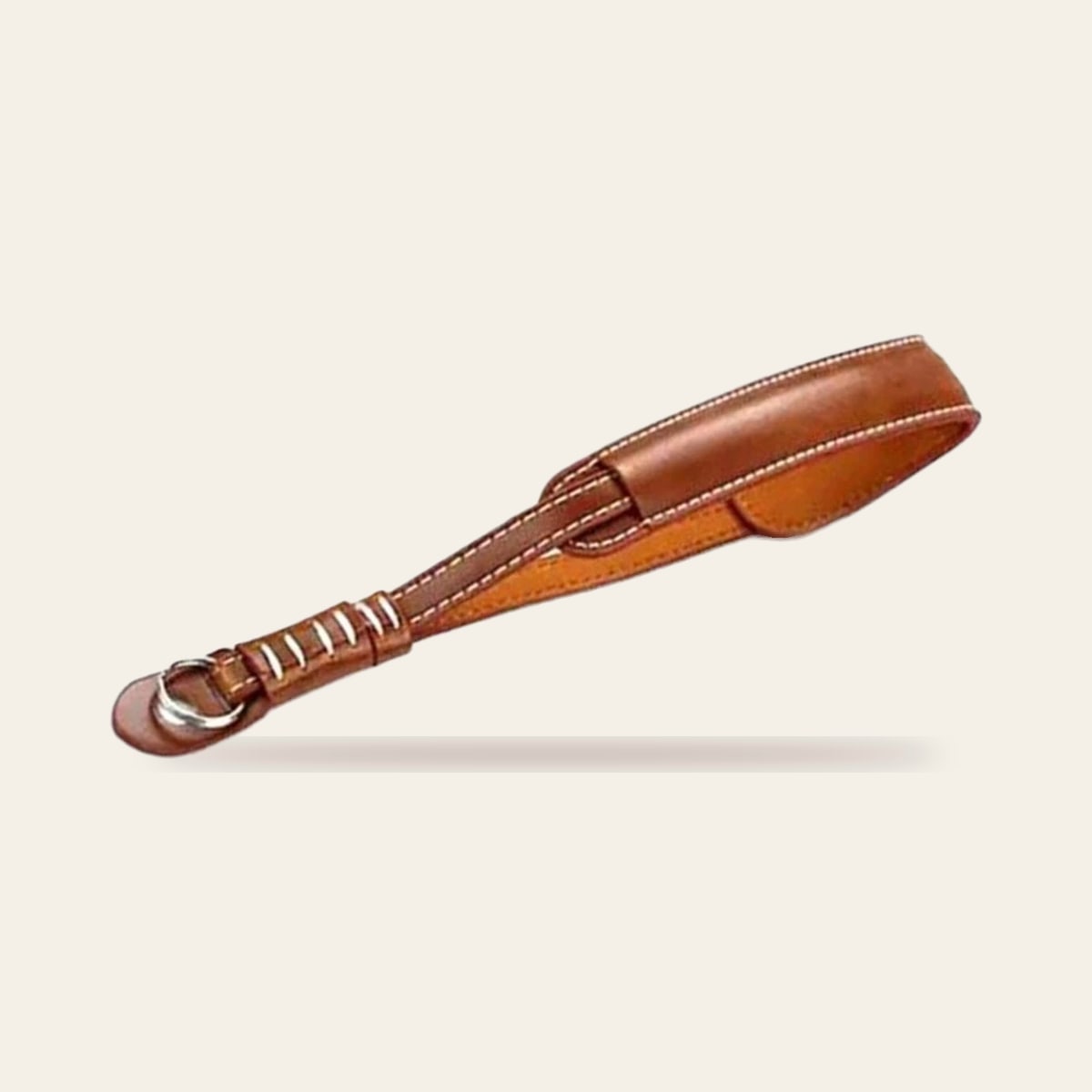 Wrist Strap Brown PU Leather