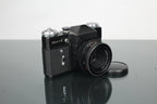 Zenit - E + Aus Jena DDR T 2.8/50 lens - Dutch|Thrift
