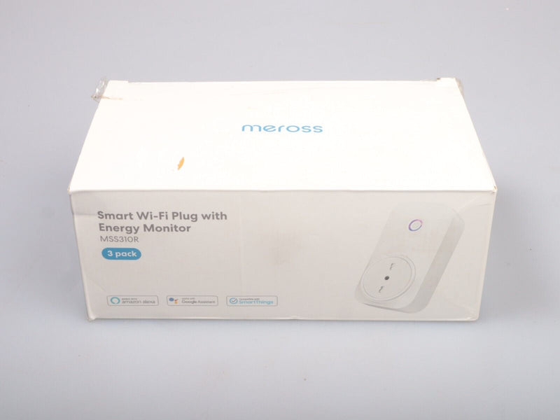 Meross MSS310R | Italian smart socket WLAN WiFi type L 16A 3840W | white