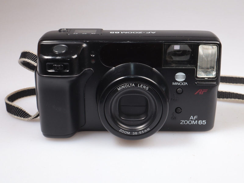 Minolta AF Zoom 65 | 35mm Point and shoot Film Camera | Black