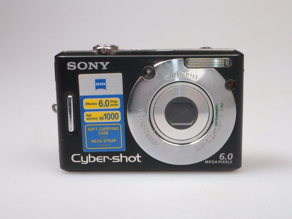 Sony Cyber-Shot DSC-W40 | Digital Camera | 6.0MP | Black