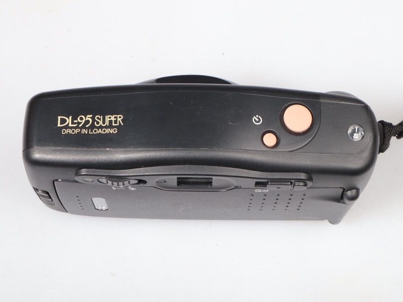 Fuji DL-95 Super | 35mm Point and shoot Film Camera | Black
