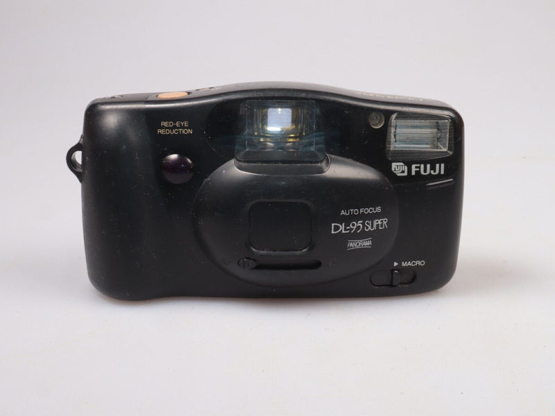Fuji DL-95 Super | 35mm Film Point and Shoot Camera | Black
