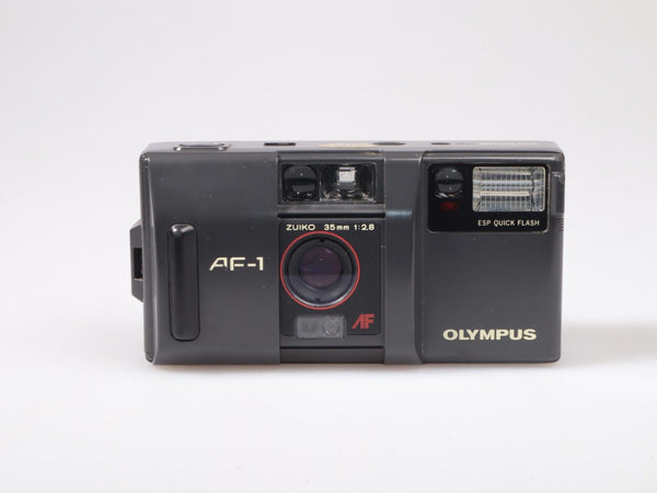Olympus AF-1 | 35mm analog Film Camera | 35mm f/2.8 Zuiko Lens