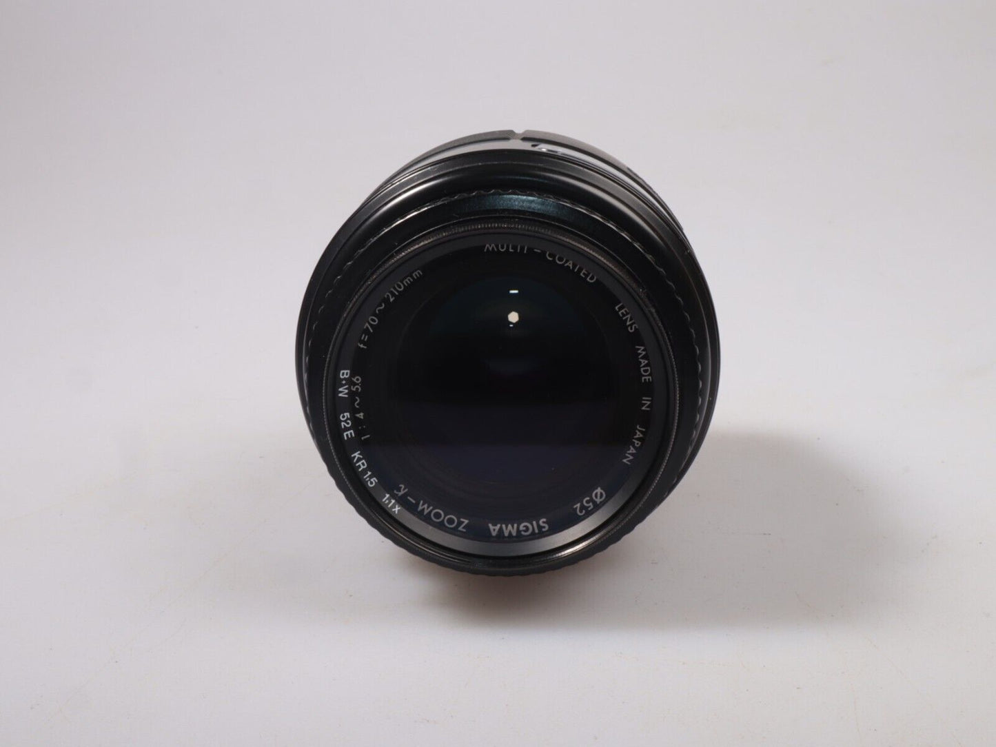 Sigma Zoom-K | 52mm | 70-210 lens met meerdere coatings | Canon-houder