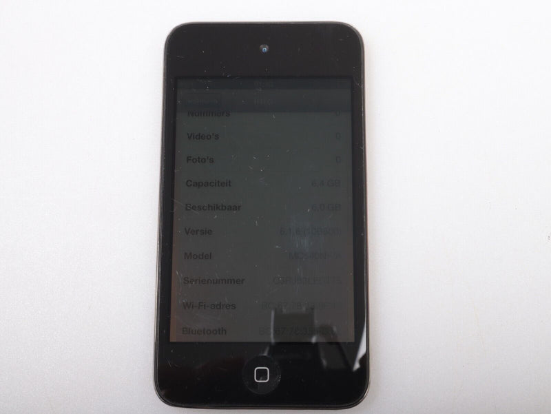 Apple iPod Touch | 4th Generation | 8GB | Black | MC540NF/A