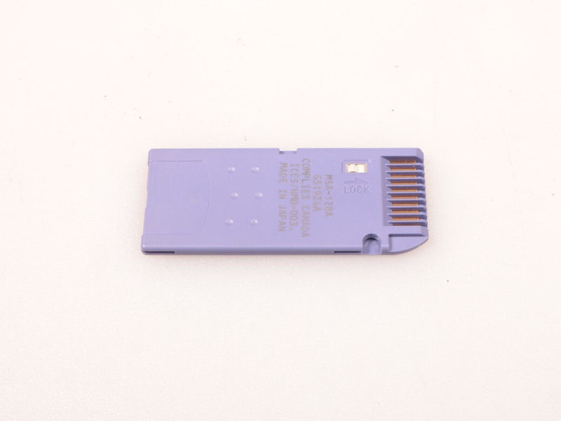 Sony Memory Stick 128MB for PSP and Sony Cameras