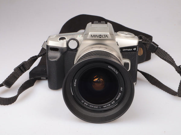 Minolta Dynax 4 | SLR Film Camera | AF Zoom 28-100mm f/3.5-5.6 Lens