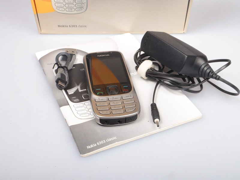 Nokia 6303 Classic  | Mobile Phone | Black | Unlocked | Boxed