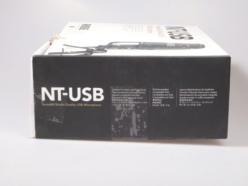 Rode NT-USB Studio Quality Condenser Microphone | Mount cracked!