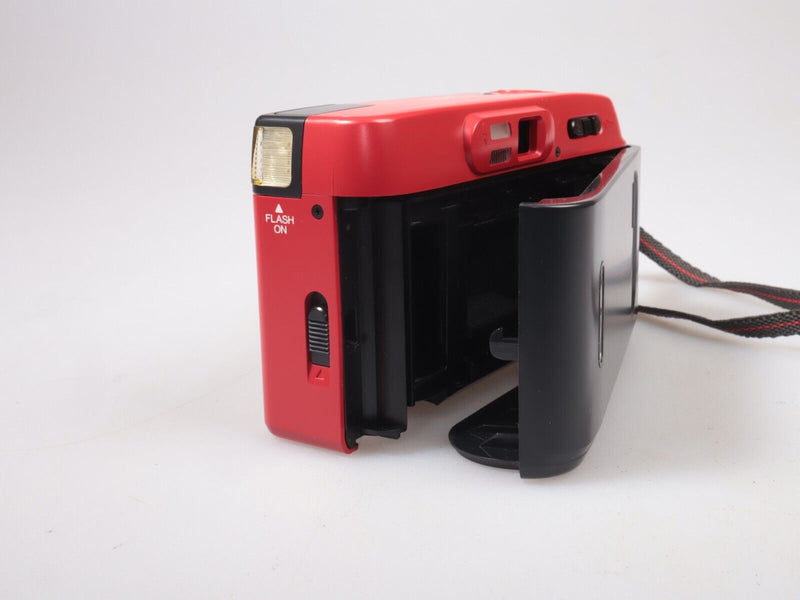 Fujifilm Fuji DL-15 | 35mm Point and shoot Film Camera| Red | Pristine!