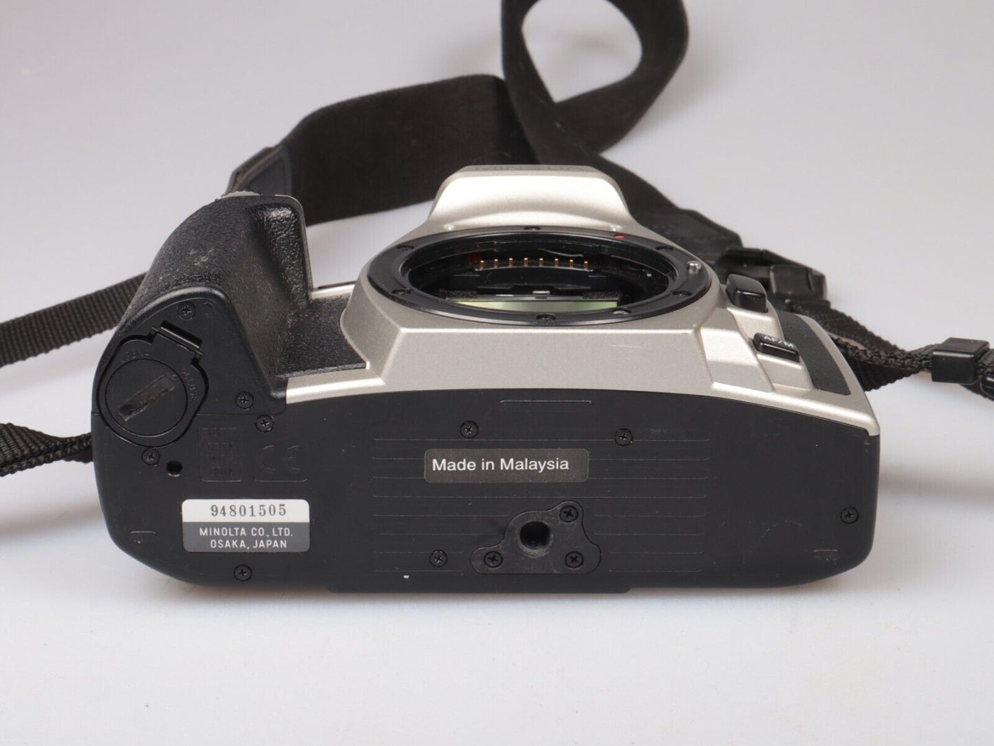 Minolta Dynax 505si | Cámara de película SLR de 35 mm | Sólo cuerpo | Plata