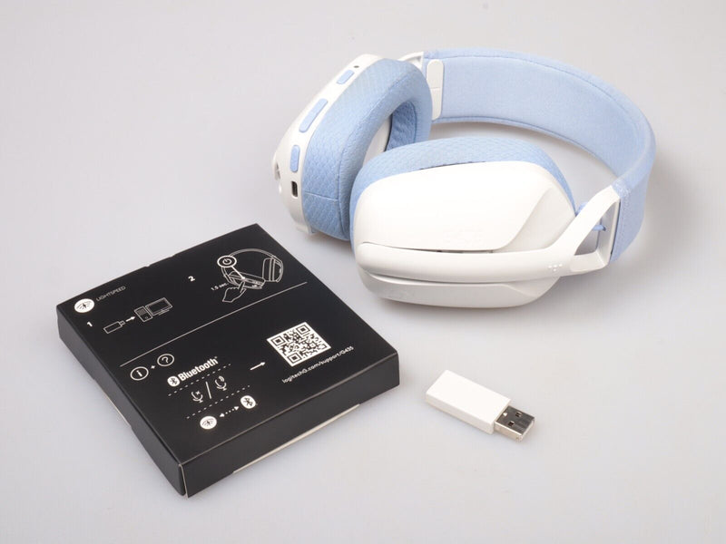 Logitech G435 | LIGHTSPEED & Bluetooth Wireless Gaming Headset | White