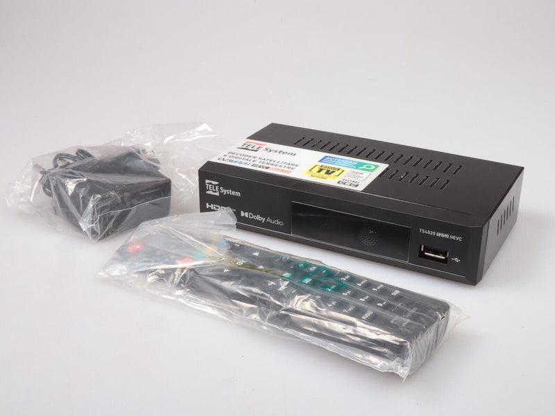 Tele System DECODER TS4020 | HDMI Dolby Audio | HEVC