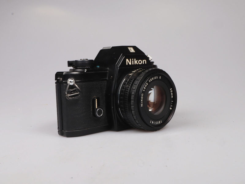 Nikon EM | 35mm SLR Film Camera | Nikon 50mm F1.8 Lens | Black