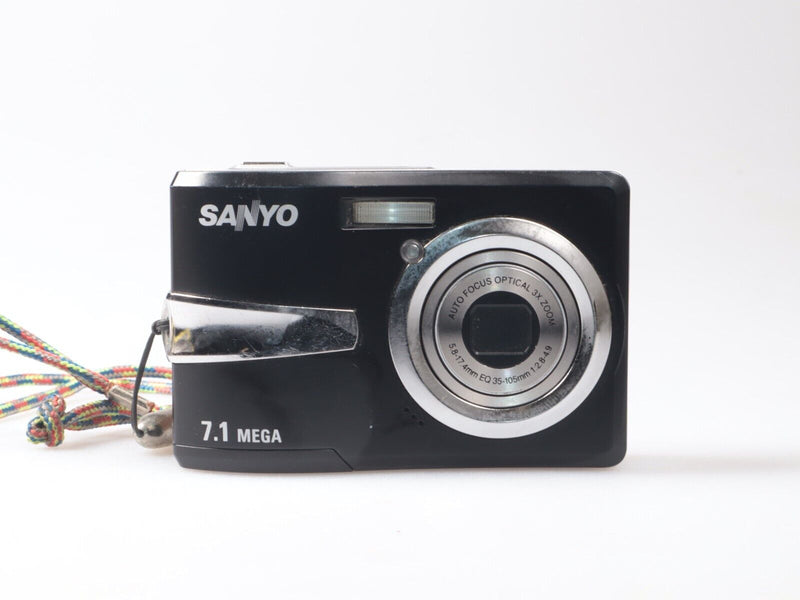 Sanyo S750 | Digital Compactcamera | 7.1MP | Black