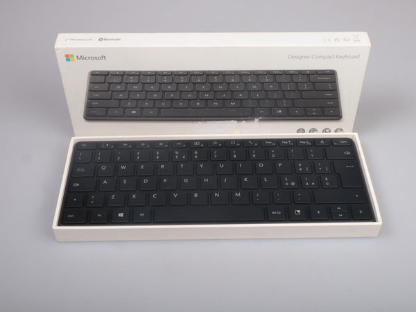 Microsoft Designer Compact Keyboard Bluetooth | QWERTY Windows 10