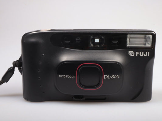 Fuji DL 80N Auto Focus | 35mm Point and shoot Film Camera | Black