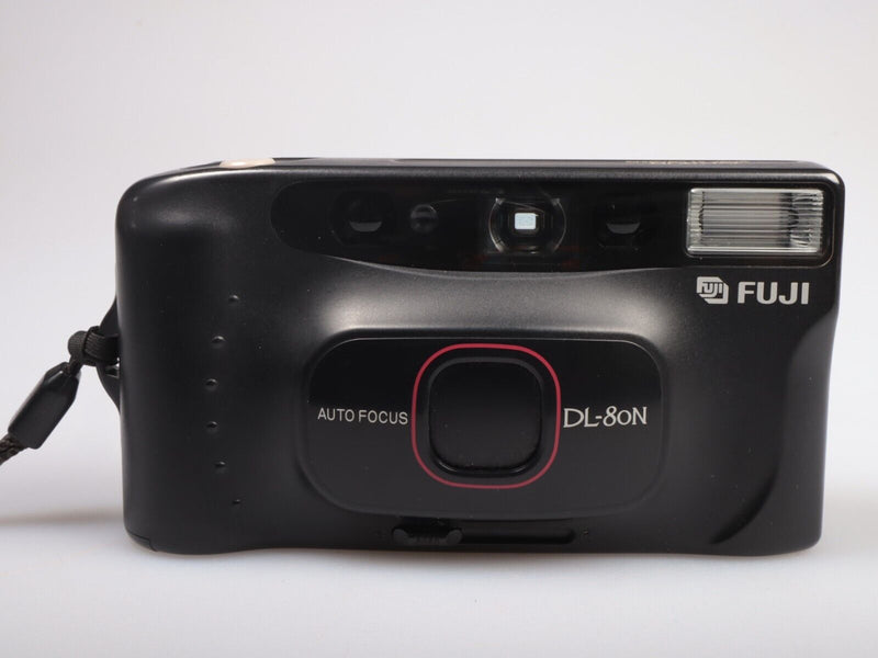 Fuji DL 80N Auto Focus | 35mm Point & Shoot Compact Film Camera | Black