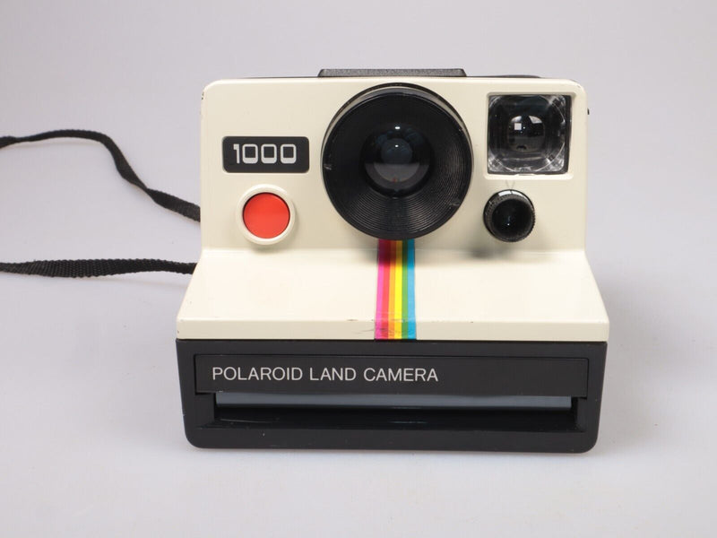 Polaroid 1000 Land Camera for SX-70 Instant Colour Pictures | Red Button