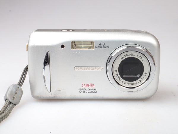 Olympus Camedia C-480 Zoom | Digital Compact Camera | 4.0MP | Silver