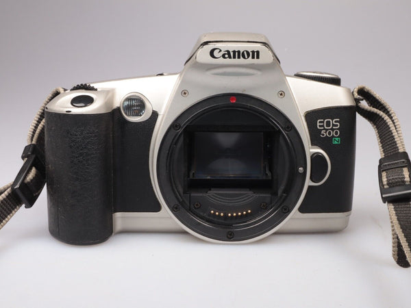 Canon EOS 500n | 35mm SLR Film Camera | Body Only | Silver #2646