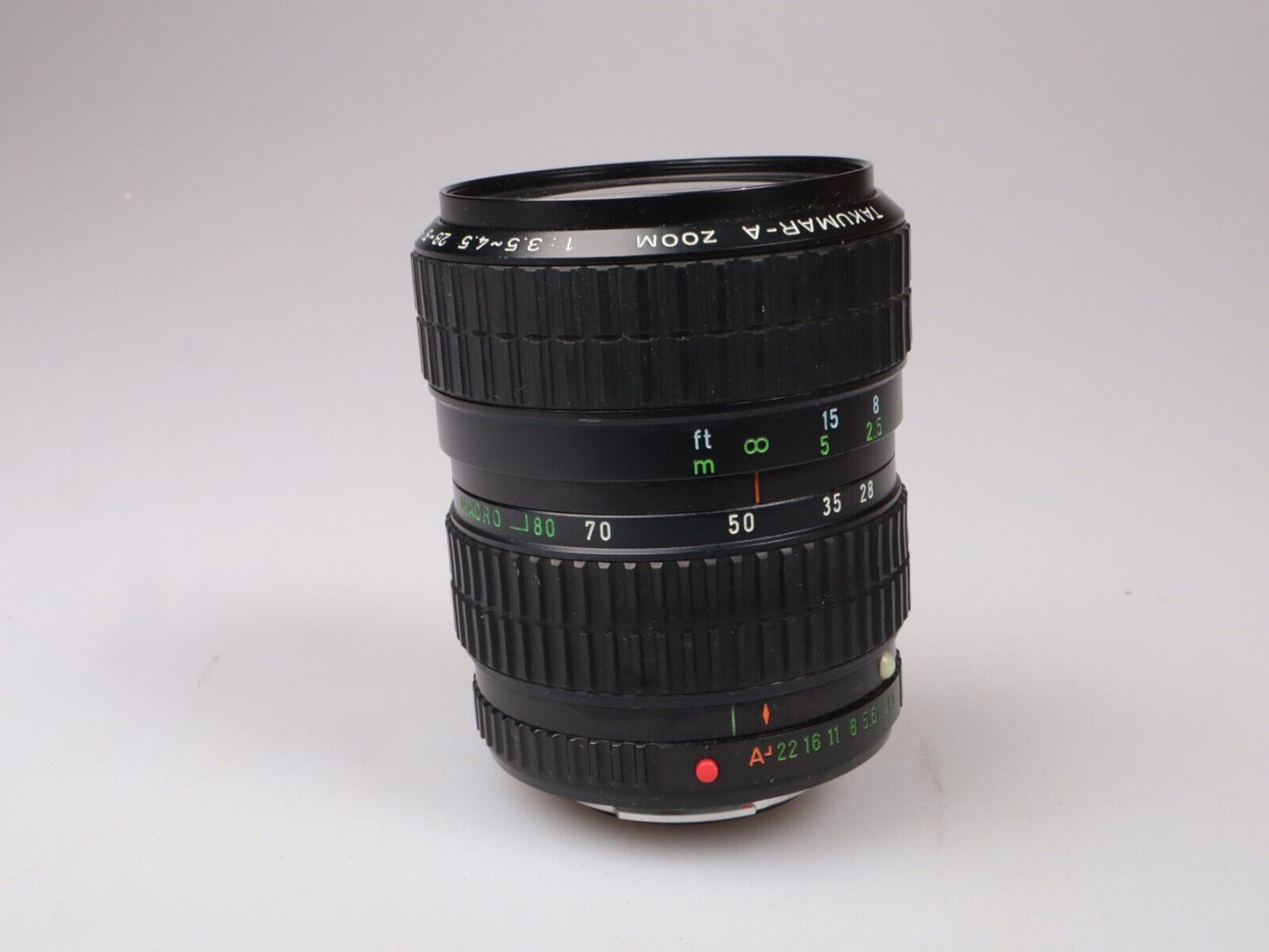 PENTAX Takumar-A Macro-lens met handmatige focus 28-80 mm F/3.5-4.5