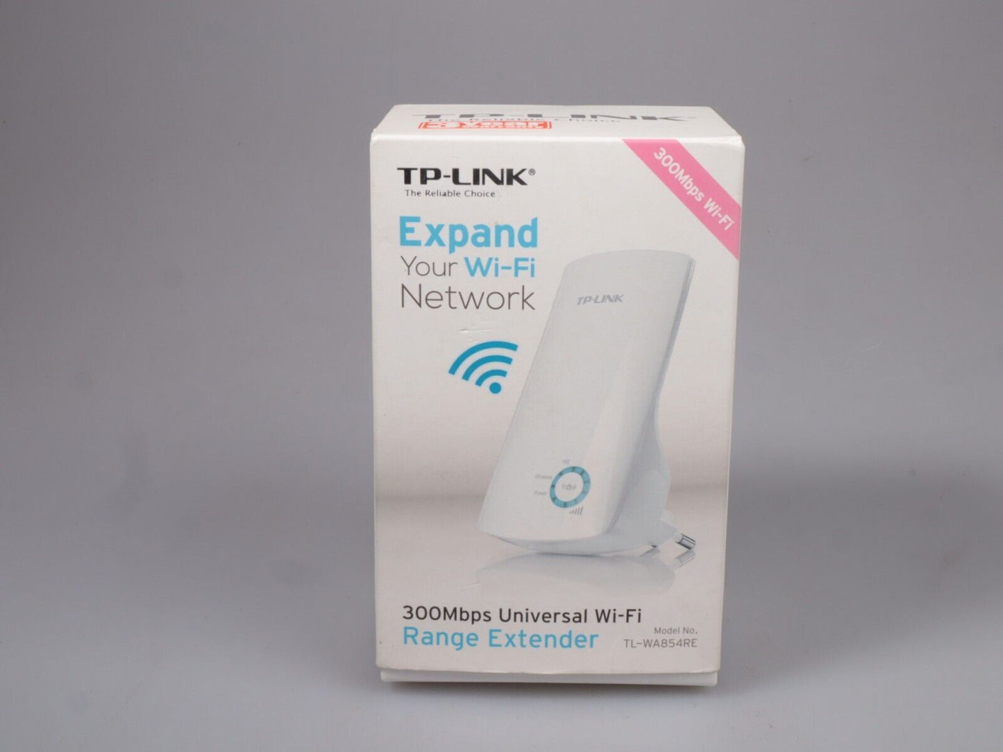 TP-LINK TL-WA854RE Wi-Fi Range Extender mit GRÜNEM Anzeigering