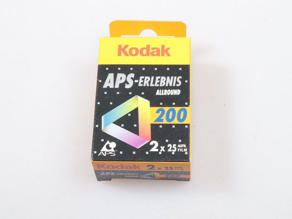 Pack of 2 Kodak Advantix APS film | 200, 25 exposures | expired 12/2007