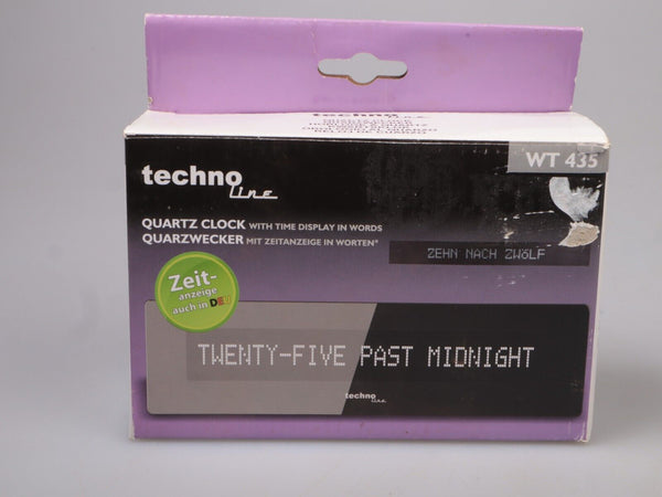 Technoline WT 435 | Digital clock | with time display in words