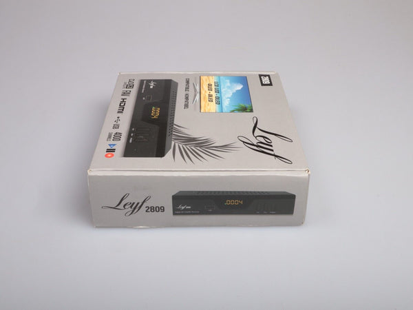Leyf 2809 Digital Satellite Satellite Receiver | HDTV, HDMI, SCART, 2X USB 2.0