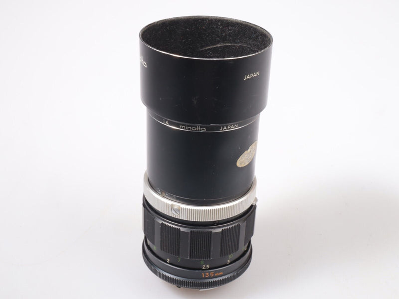 Minolta MC Tele Rokkor | 135mm f2.8 | Portrait Lens | Minolta SR mount