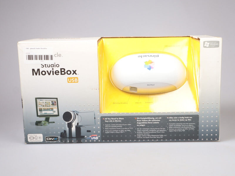 Pinnacle Systems MovieBox Plus 510-USB Rev 2.0 | Video Capture