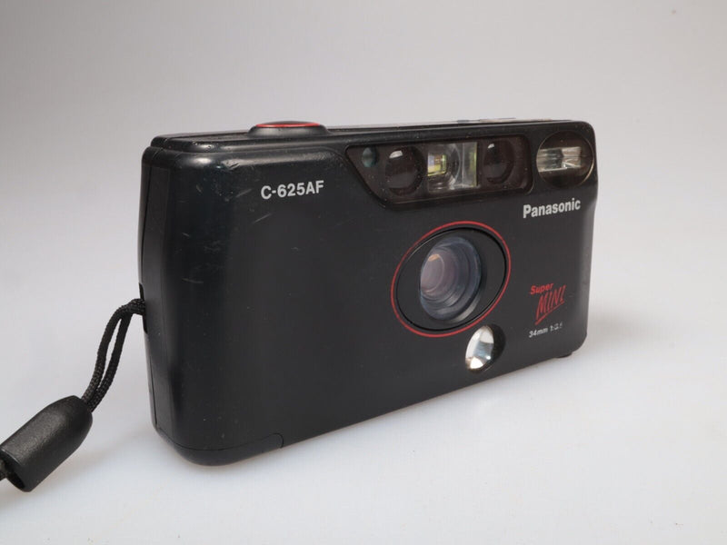 Panasonic C-625 Super Mini | 35mm Point & Shoot film Camera | Black
