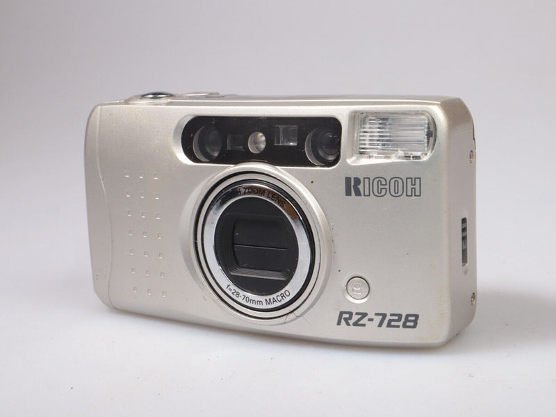 Ricoh RZ-728 | 35mm Point and shoot Film Camera | Silver #2133