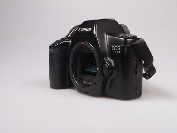 Canon EOS 1000 | Film Camera | bag & strap | Black