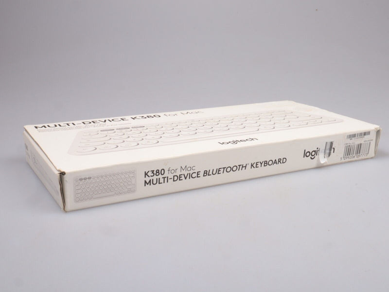 Logitech K380 | Mac Multi-Device Bluetooth Keyboard | White