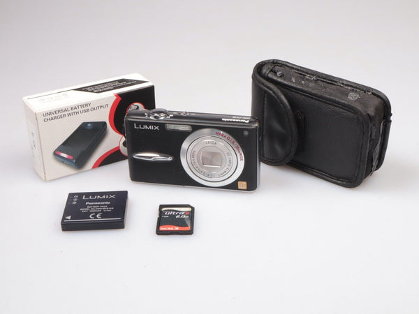 Panasonic Lumix DMC-FX30 | Compact Digital Camera | 7.2MP  | Black