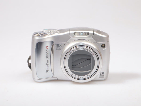 Canon  powershot SX100 IS | Digital compact camera | 8MP | Silver