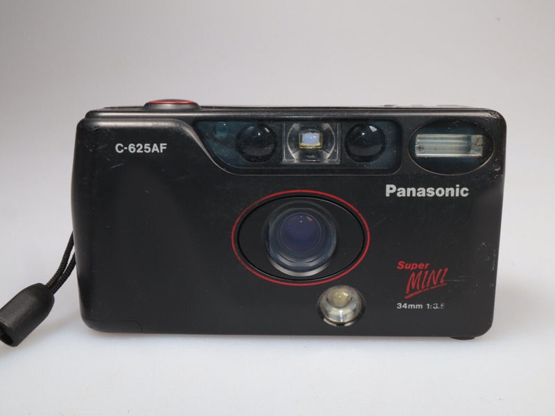 Panasonic C-625 Super Mini | 35mm Point & Shoot film Camera | Black