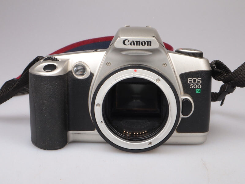 Canon EOS 500n | 35mm SLR Film Camera | Body Only | Silver #2650