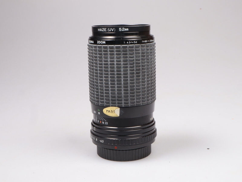YASHICA 80-200mm f3.5 | ZOOM LENS | Contax/Yashica mount