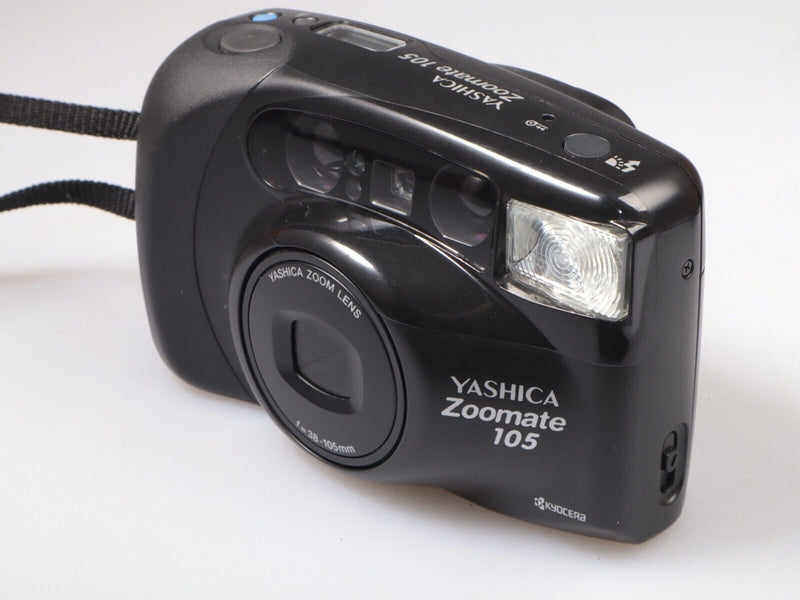 Yashica Zoomate 105 | 35mm Point and shoot Film Camera | Black